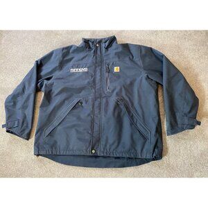 Carhartt Blue Work Jacket Insulated Shoreline 100325 Storm Defender XL Regular